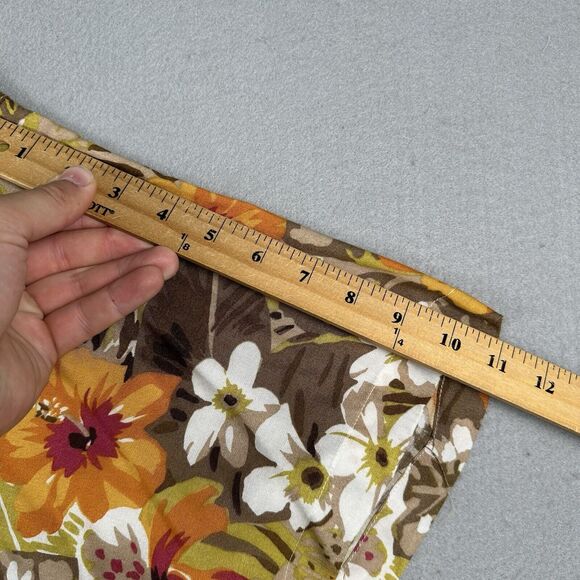 Vintage Guess Button Up Shirt Men’s Medium Floral Hawaiian Tropical Short Sleeve - Picture 13 of 16